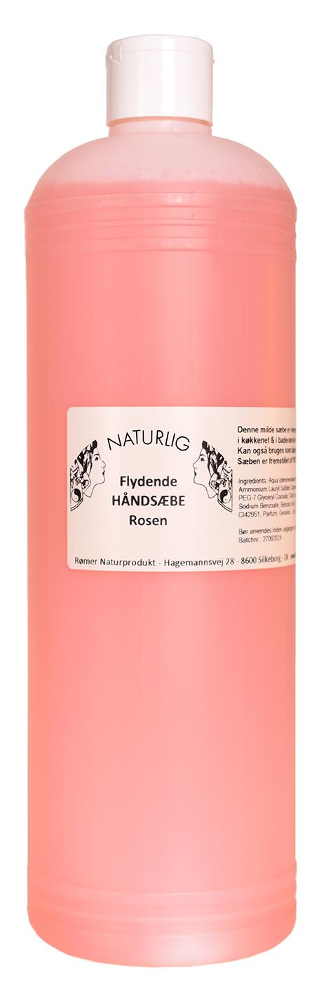 Håndsæbe med Rose 1 L