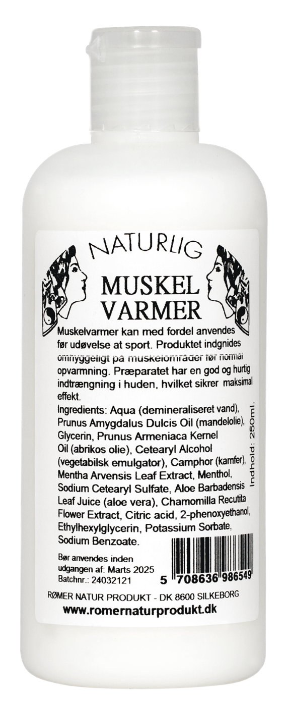 Muskelvarmer, 250 ml.