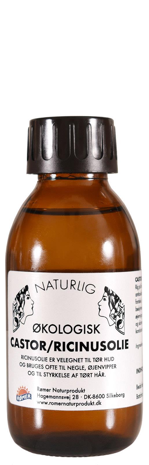 Ricinusolie - Castorolie, 100 ml. Økologisk