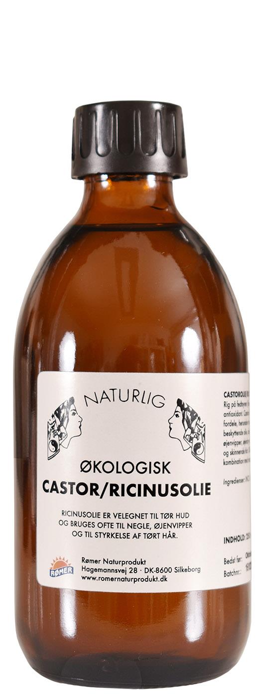 Ricinusolie - Castorolie, 250 ml. Økologisk