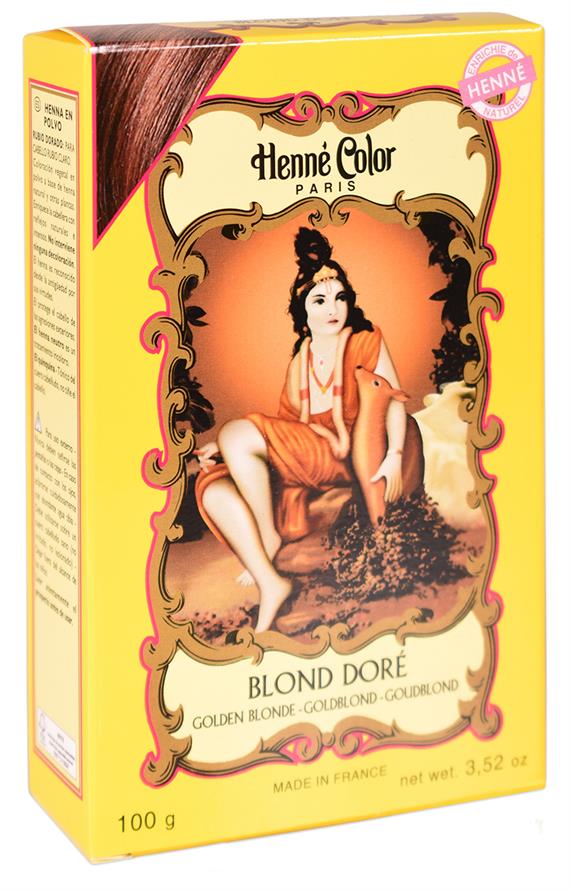 Henna Pulver, Gyldenblond, 100 g