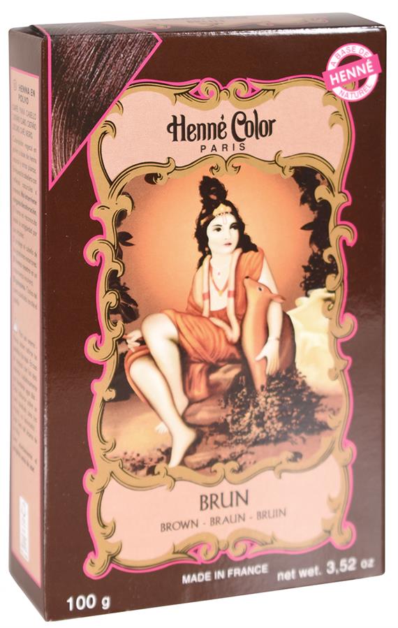 Henna Pulver, Brun, 100 g