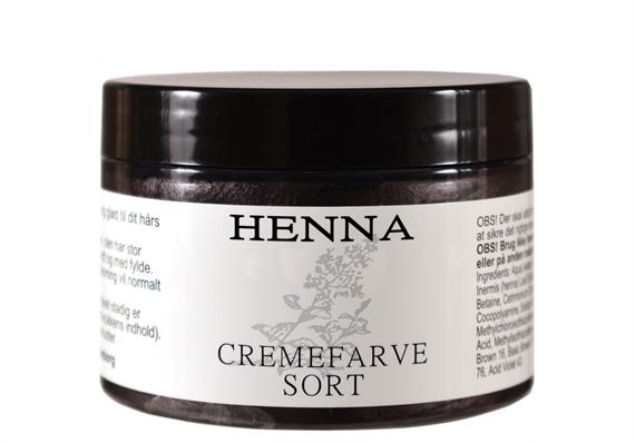 Henna Cremefarve - Sort  