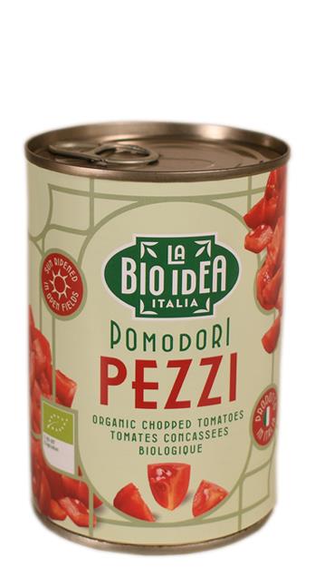 Hakkede Tomater, Økologisk