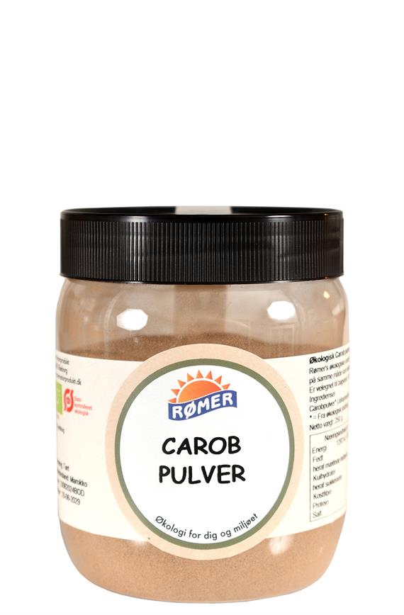 Carobpulver, Økologisk