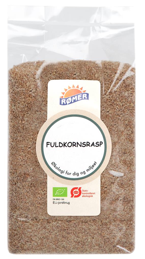 Fuldkornsrasp, Økologisk