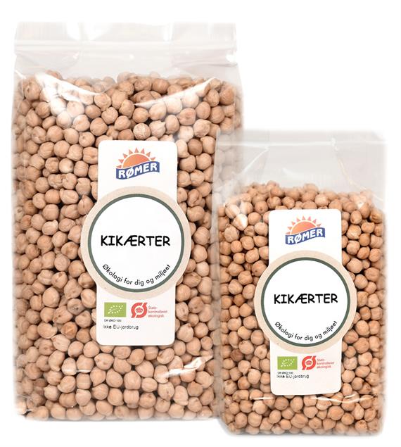 Kikærter, Økologisk