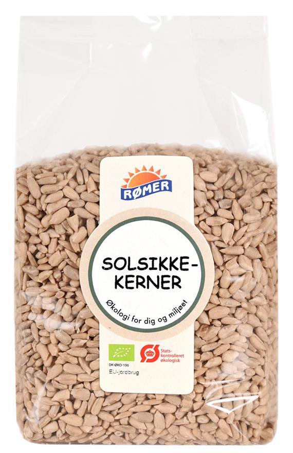 Solsikkekerner, 500 g. Økologisk