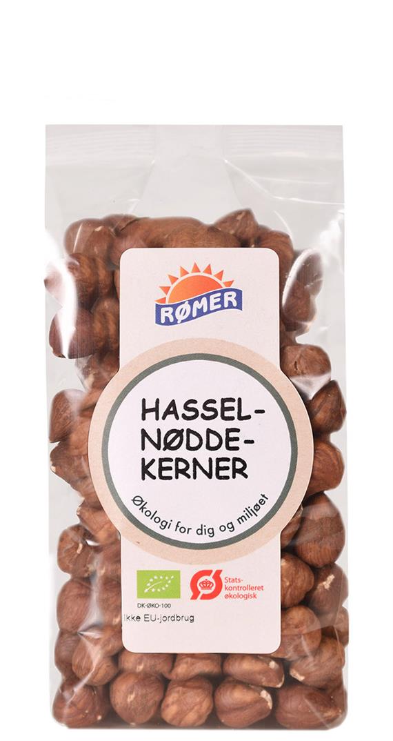 Hasselnøddekerner 200 g. Økologisk
