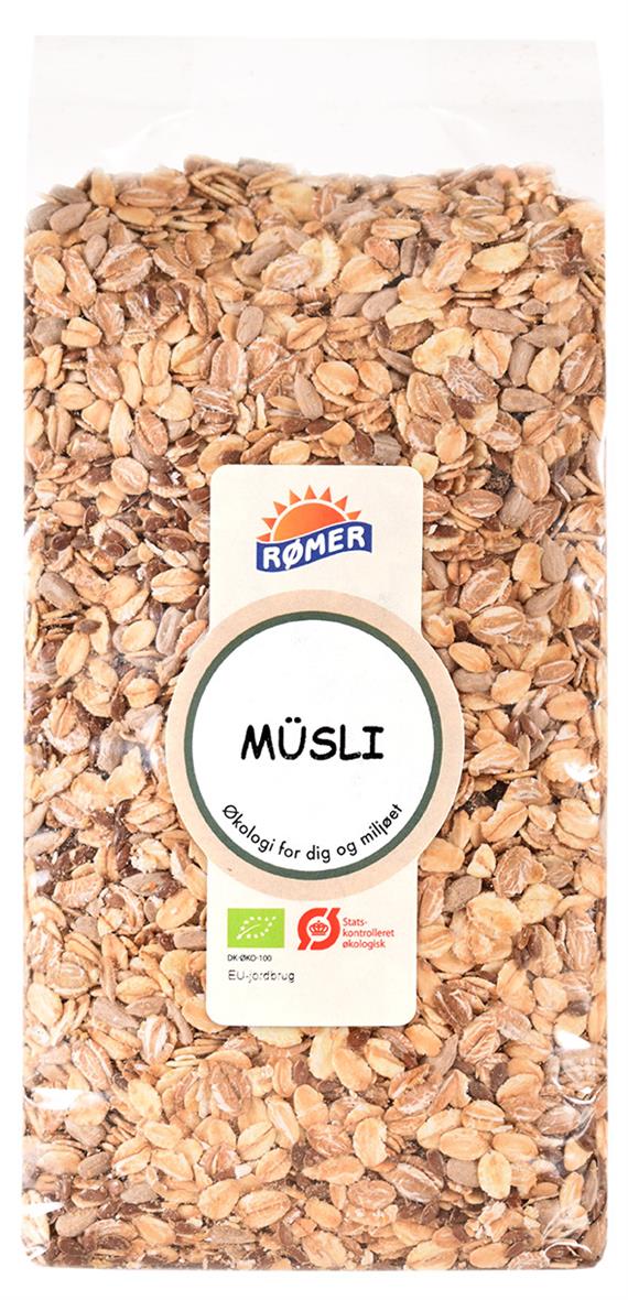 Müsli, 750 g. Økologisk