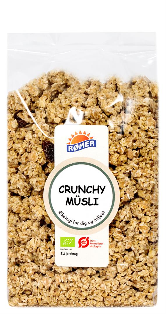 Müsli Crunchy, 500 g. Økologisk