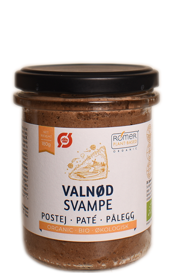Sandwich Spread Valnød og Svampe 180g Økologisk