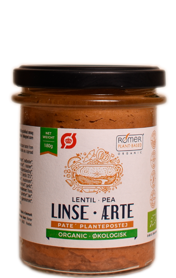 Linse ærte postej, 180g ØKO GLF VEG