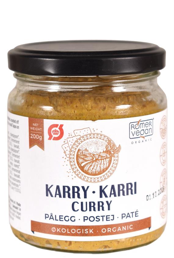 Karry Postej, 200 g Økologisk GLF VEG