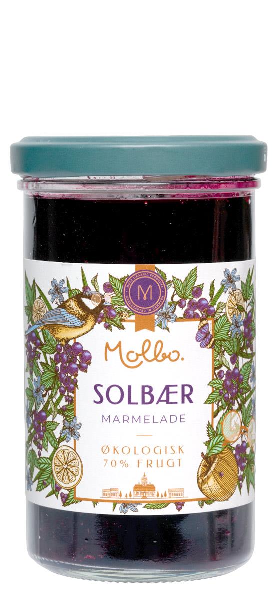 Solbærmarmelade, Økologisk