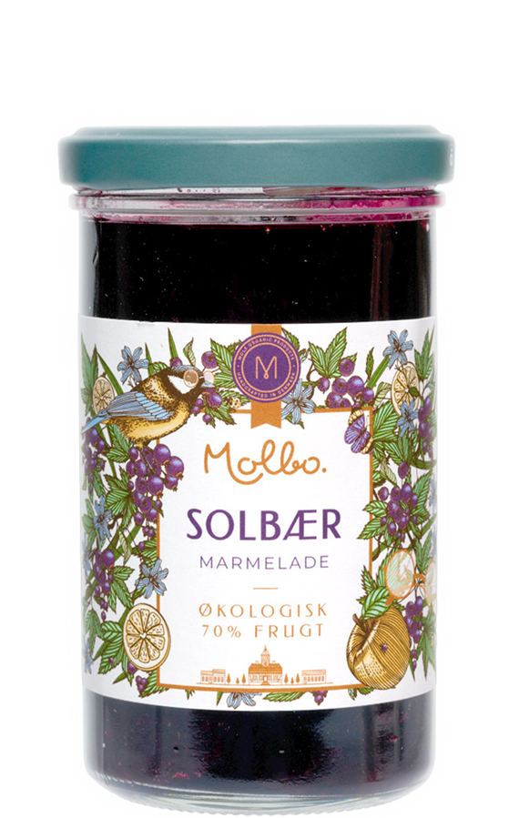 Solbærmarmelade 290 g. Økologisk GLF