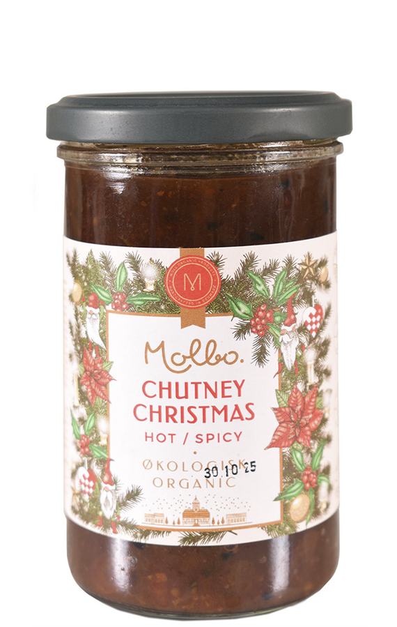 Jule chutney Hot & Spicy 280 g. Økologisk