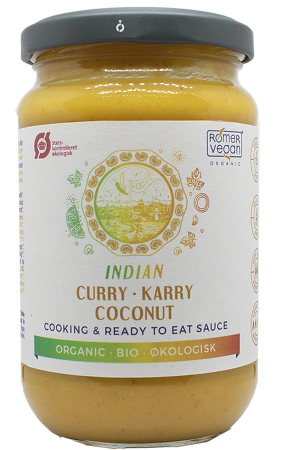 Indian Coconut Curry 350 g. Økologisk GLF