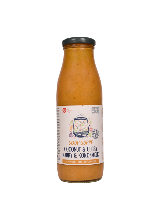 Suppe m. Karry og Kokos, Økologisk