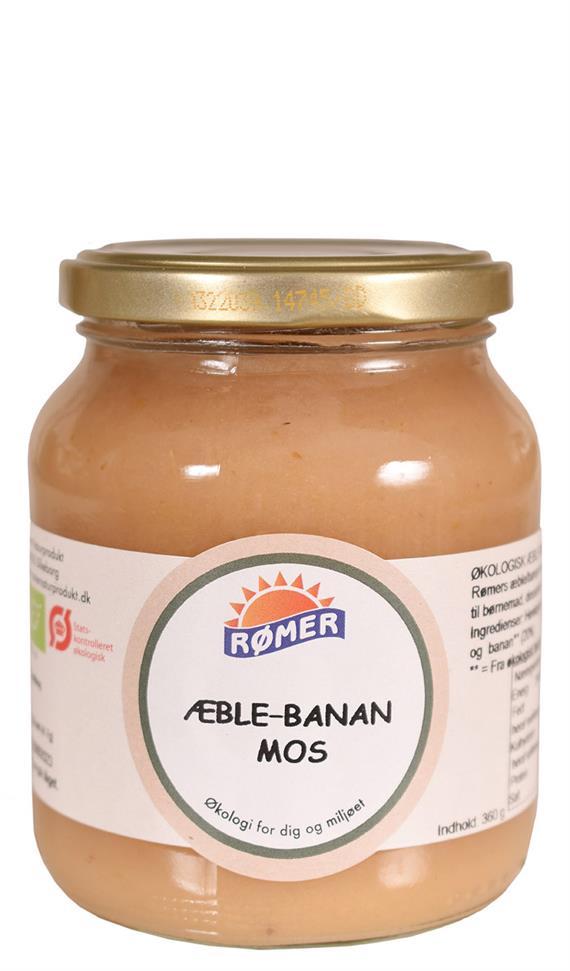 Æble- & bananmos, 360 g. Økologisk