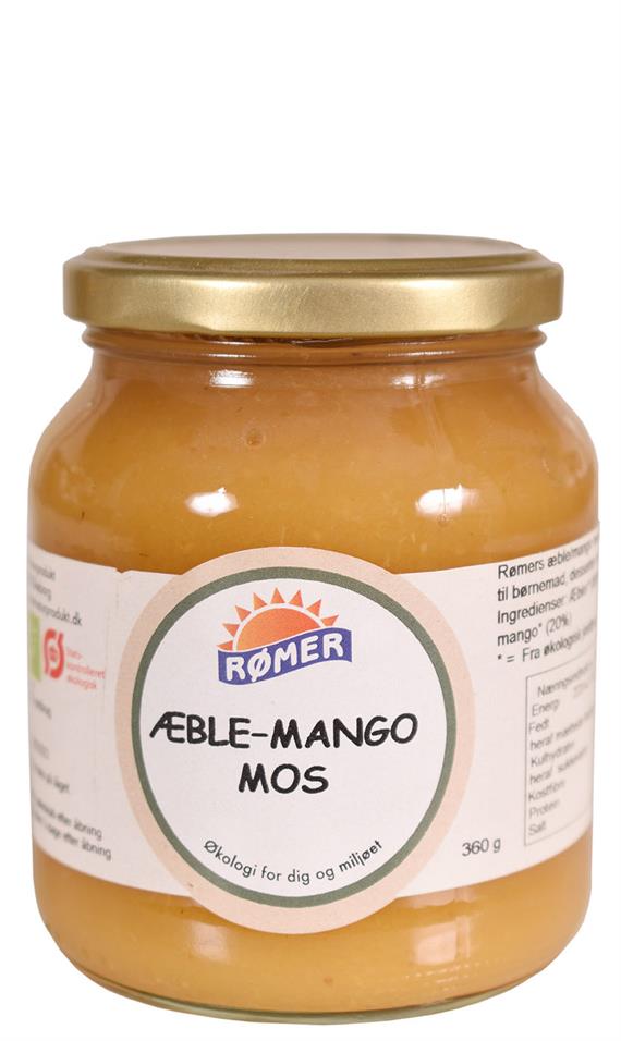 Æble- & mangomos, 360 g. Økologisk