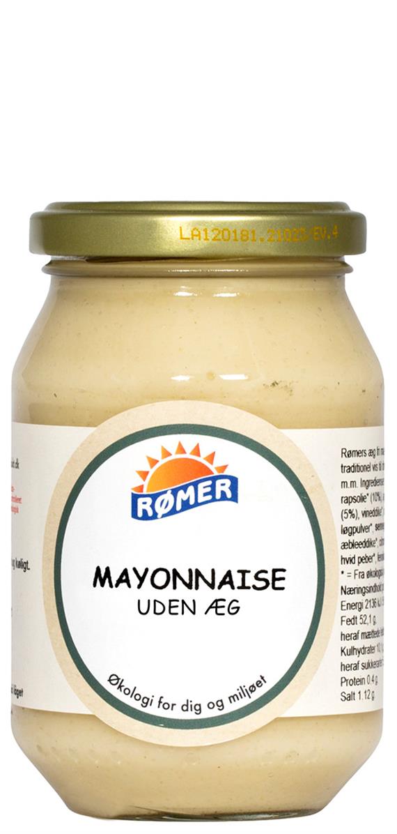 Mayonnaise uden æg, Økologisk