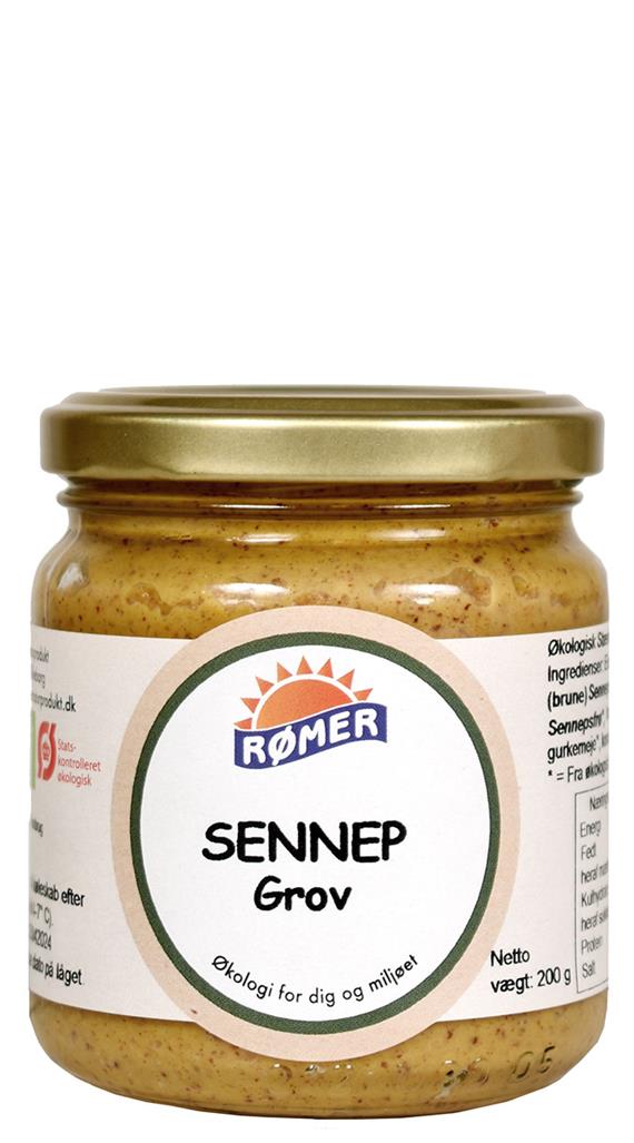 Sennep, Grov, Økologisk