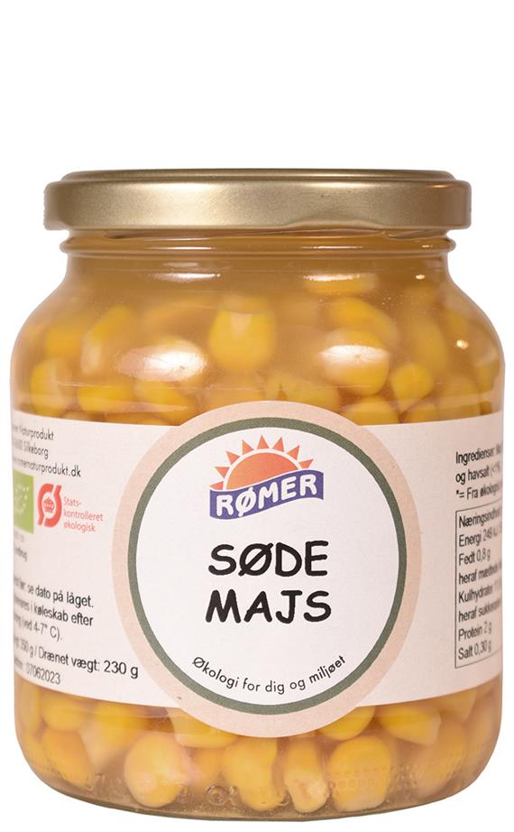 Søde Majs, Økologisk