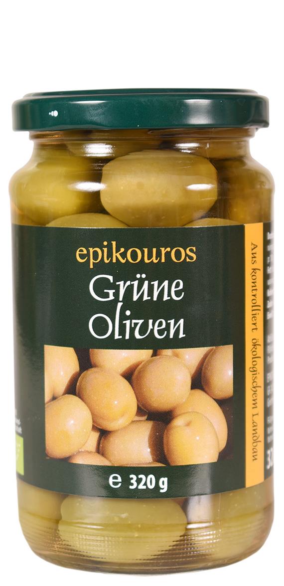 Grønne Oliven m/sten, Økologisk
