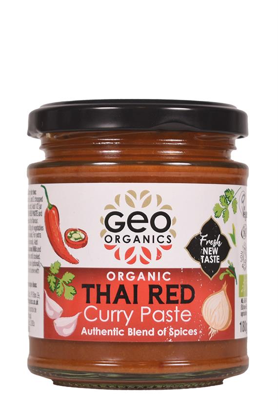 Thai Rød Karrypasta, Økologisk