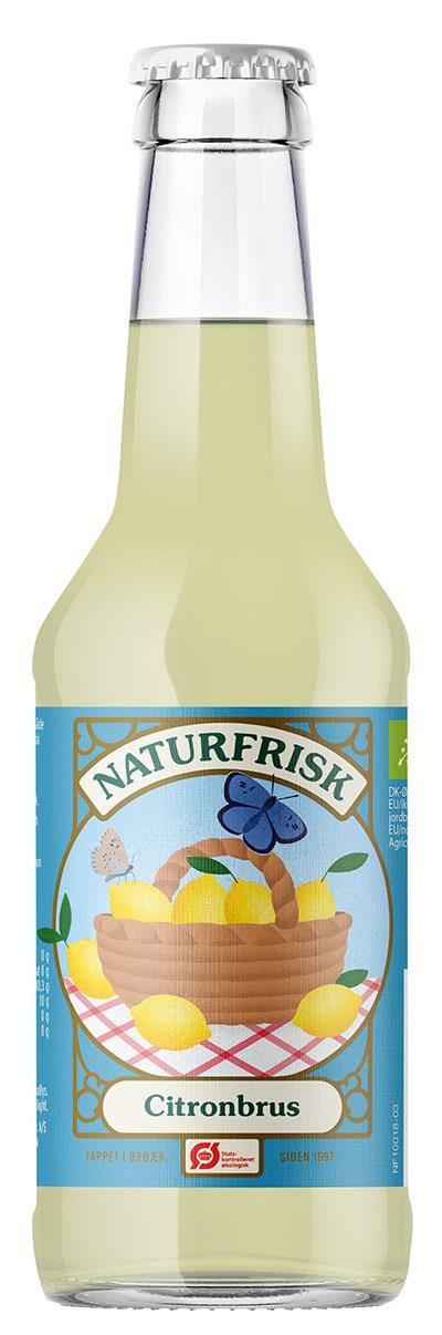Citronbrus 25 cl. Økologisk