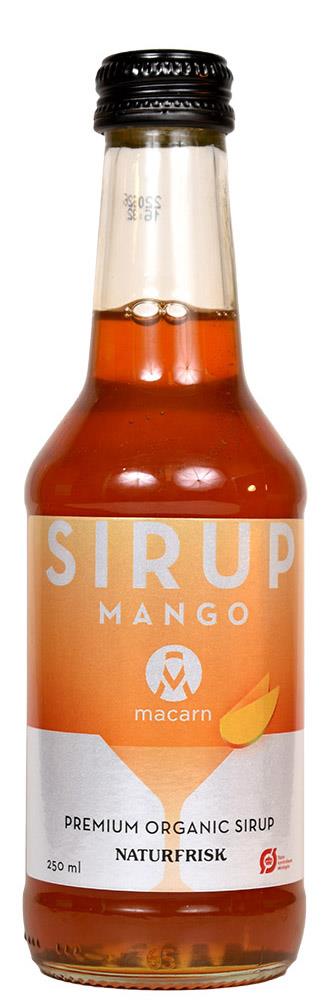 Mangosirup, Økologisk