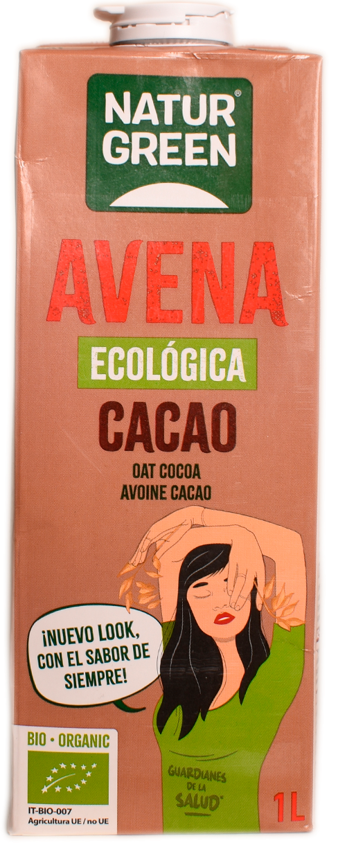 Havredrik med kakao, 1 liter, Økologisk