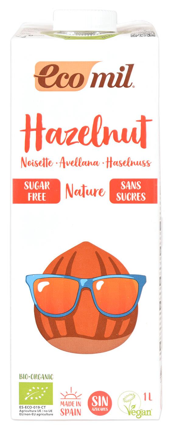 Hasselnøddedrik, 1 liter, Økologisk