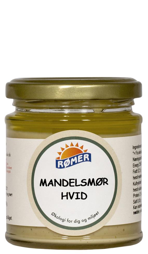 Mandelsmør Hvid, Økologisk