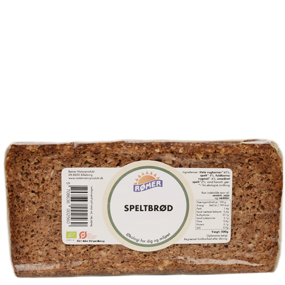 Speltrugbrød, Økologisk