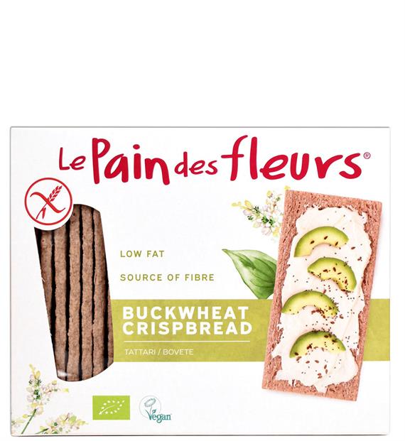 Knækbrød Boghvede 150 g. Glutenfri og Økologisk
