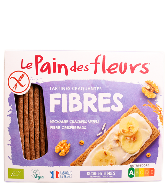 Fibreknækbrød, Glutenfri og Økologisk