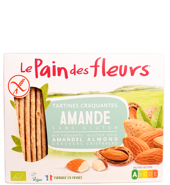 Mandelknækbrød, Glutenfri og Økologisk