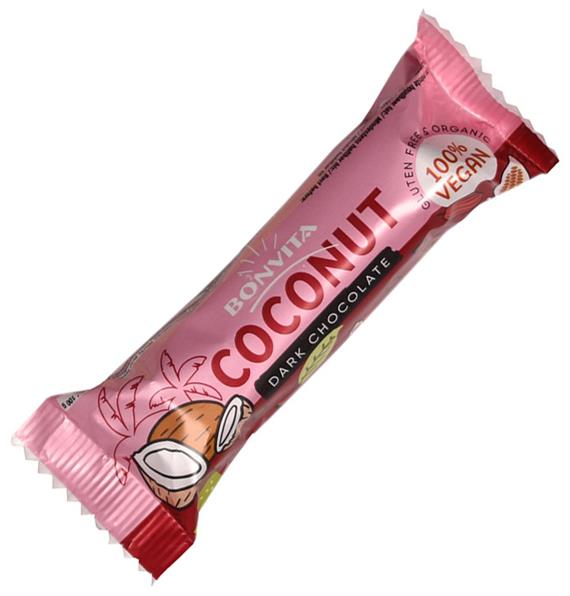 Bar med Kokos & Mørk Chokolade, Økologisk