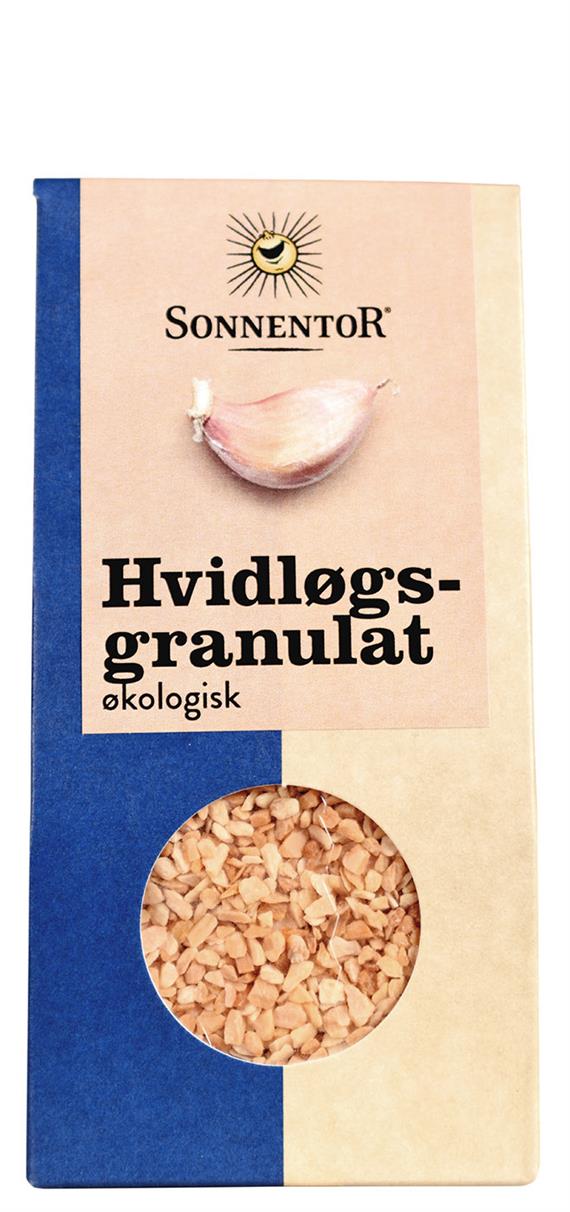 Hvidløgsgranulat, Økologisk