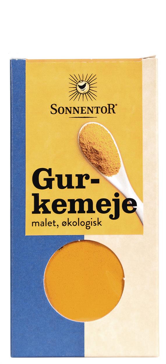 Gurkemeje malet, Økologisk