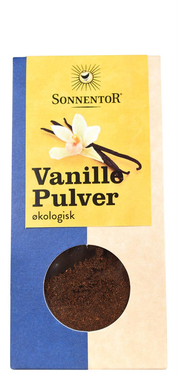 Vaniljepulver, Økologisk