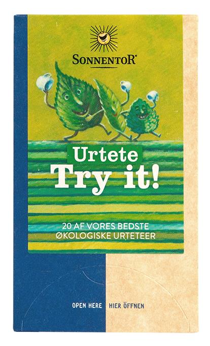 Urtete Try It, Økologisk
