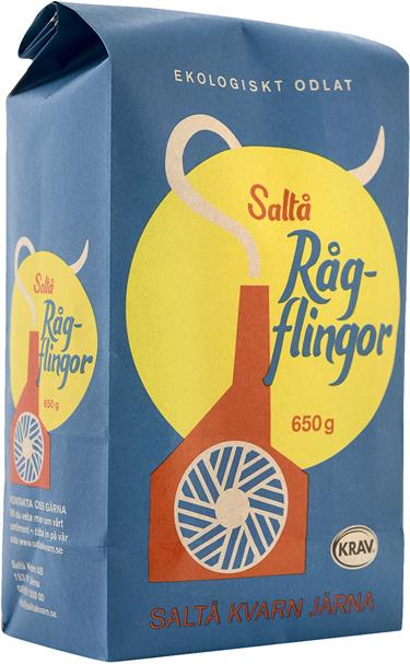 Rugflager, 650g ØKO Saltå Kvarn