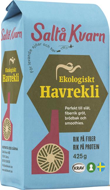 Havreklid, 425g ØKO Saltå Kvarn