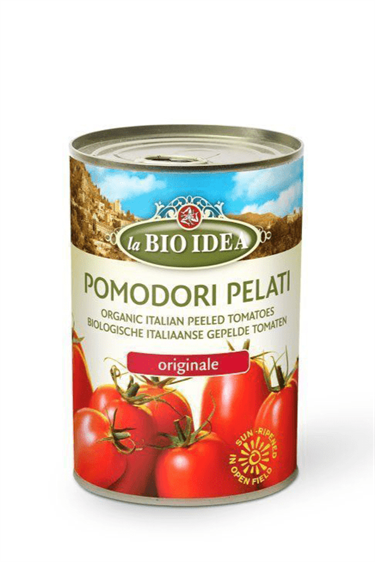 Flåede Tomater, Økologisk