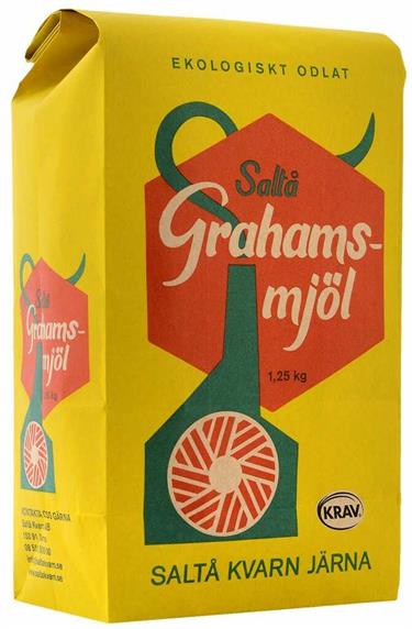 Grahamsmel, 1,25kg ØKO Saltå Kvarn
