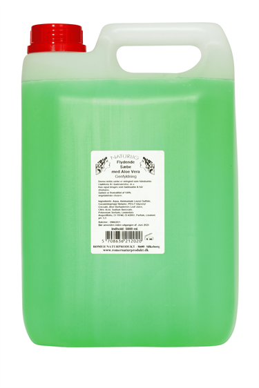 Flydende håndsæbe Aloe Vera 5L