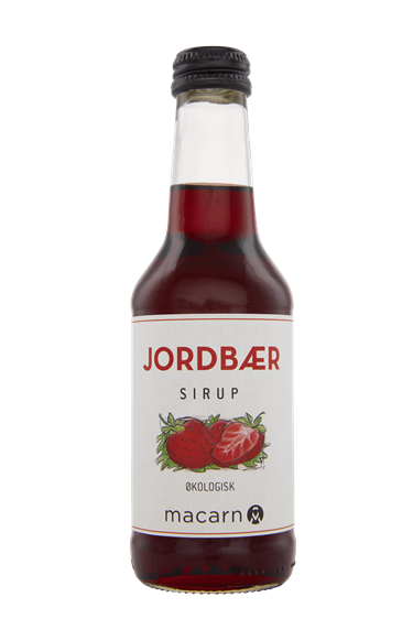 Jordbærsirup, Økologisk